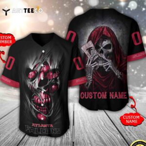 Nfl Atlanta Falcons 3d Custom Baseball Jersey Shirt