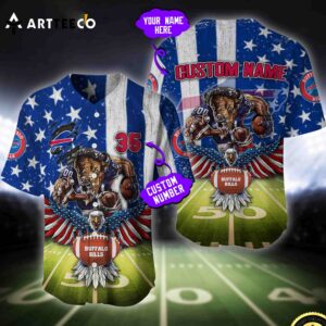Nfl Buffalo Bills Baseball Jersey Custom Shirt