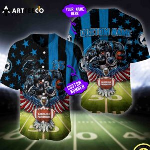 Nfl Carolina Panthers Baseball Jersey Custom Shirt