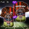 Nfl Cleveland Browns Baseball Jersey Custom Shirt