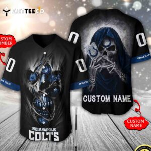 Nfl Indianapolis Colts 3d Custom Baseball Jersey Shirt