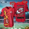 Nfl Kansas City Chiefs 3d Custom Baseball Shirt