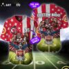 Nfl Kansas City Chiefs Baseball Jersey Custom Shirt