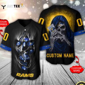 Nfl Los Angeles Rams 3d Custom Baseball Jersey Shirt