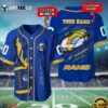 Nfl Los Angeles Rams 3d Custom Baseball Shirt