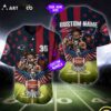Nfl New England Patriots Baseball Jersey Custom Shirt