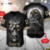 Nfl New Orleans Saints 3d Custom Baseball Jersey Shirt