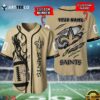 Nfl New Orleans Saints 3d Custom Baseball Shirt