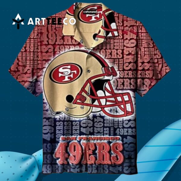 Nfl San Francisco 49ers Team Hawaiian Shirt 3