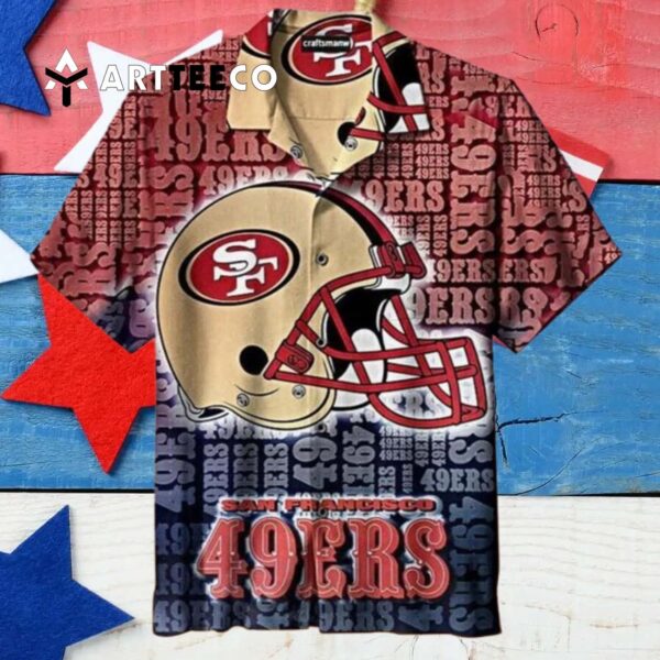 Nfl San Francisco 49ers Team Hawaiian Shirt 4