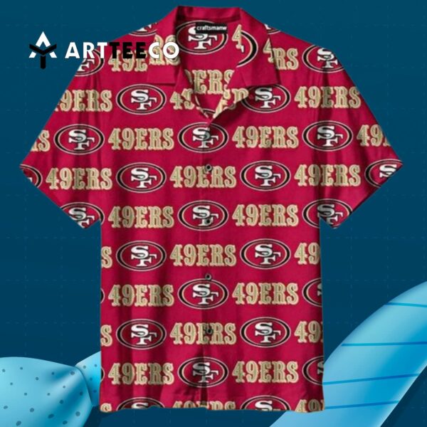 Nfl Sport San Francisco 49ers Hawaiian Shirt 3