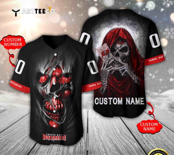 Nfl Tampa Bay Buccaneers 3d Custom Baseball Jersey Shirt