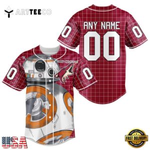 Nhl Arizona Coyotes Star War Baseball Jersey Shirt