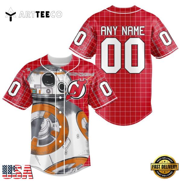 Nhl New Jersey Shirt Devils Star War Baseball Jersey Shirt