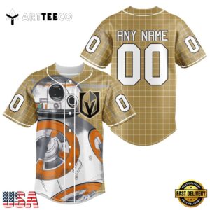 Nhl Vegas Golden Knights Star War Baseball Jersey Shirt
