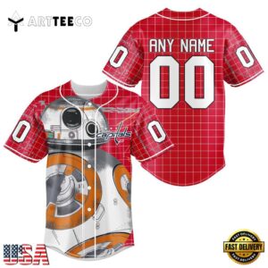 Nhl Washington Capitals Star War Baseball Jersey Shirt
