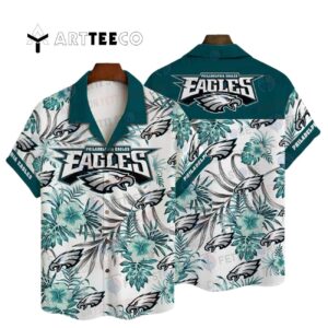 Philadelphia Eagles Pattern Hawaiian Shirt 1