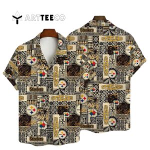 Pittsburgh Steelers National Football League 2025 Aop V18 Hawaiian Shirt 1