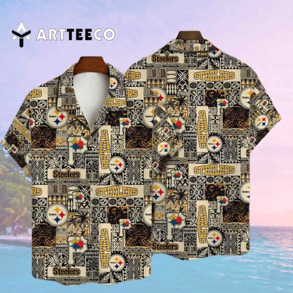 Pittsburgh Steelers National Football League 2025 Aop V18 Hawaiian Shirt 2