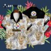 Pittsburgh Steelers Pattern Hawaiian Shirt 3