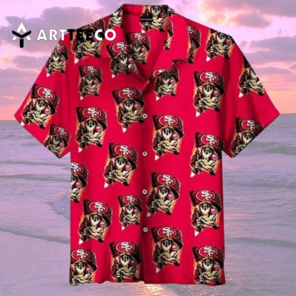 San Francisco 49ers Nfl Team Hawaiian Shirt 2
