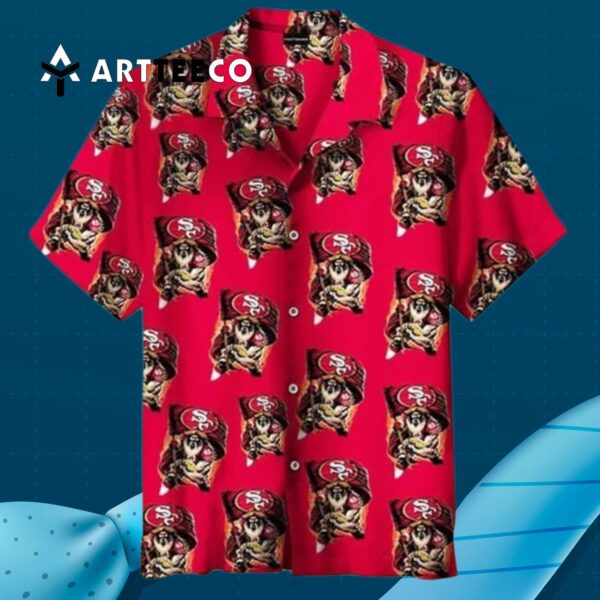 San Francisco 49ers Nfl Team Hawaiian Shirt 3