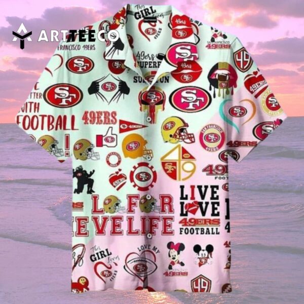 San Francisco 49ers Team Hawaiian Shirt 2