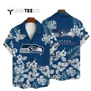 Seattle Seahawks National Football League 2025 Aop V39 Hawaiian Shirt 1