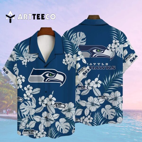 Seattle Seahawks National Football League 2025 Aop V39 Hawaiian Shirt 2