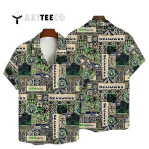 Seattle Seahawks National Football League 2025 Aop V9 Hawaiian Shirt 1