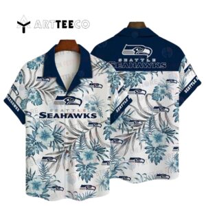 Seattle Seahawks Pattern Hawaiian Shirt 1