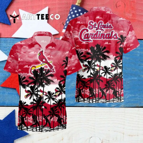 St Louis Cardinals Trending Summer Gift For Fan Hawaiian Shirt 4