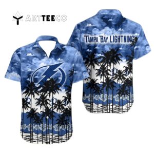 Tampa Bay Lightning And Tree Hawaiian Shirt 1
