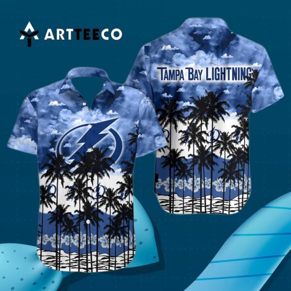 Tampa Bay Lightning And Tree Hawaiian Shirt 3