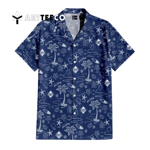 Tampa Bay Rays Aloha Paradise Hawaiian Shirt 1