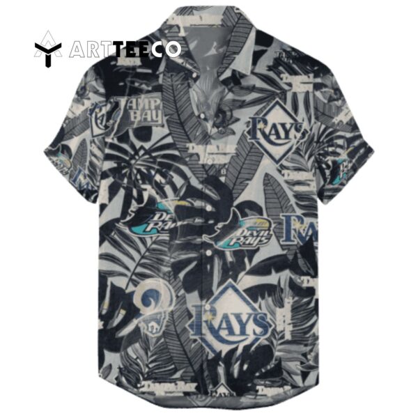 Tampa Bay Rays Retro Logo Hawaiian Shirt 1