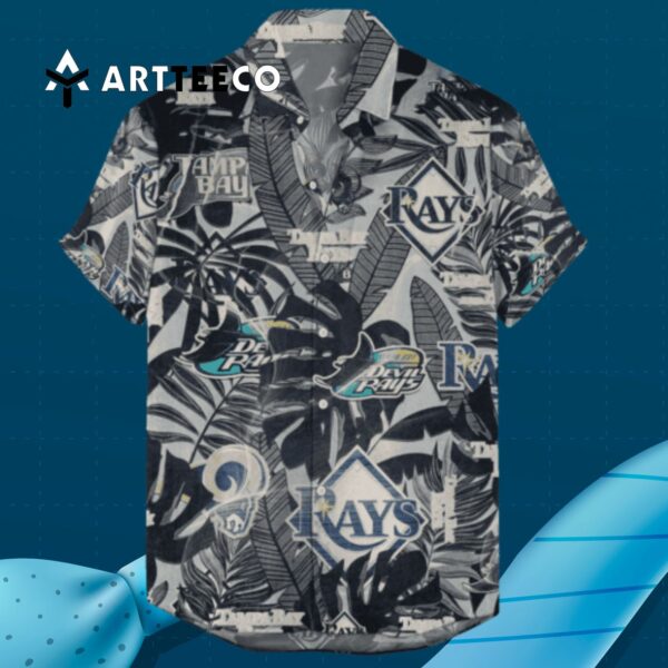 Tampa Bay Rays Retro Logo Hawaiian Shirt 3