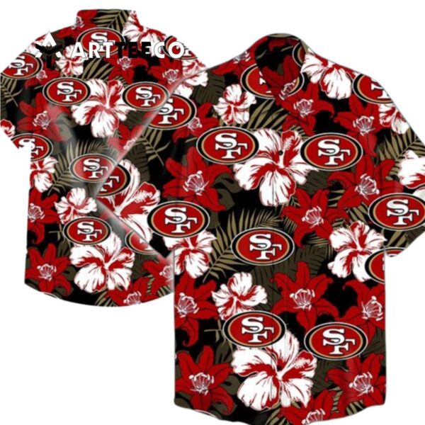 Team San Francisco 49ers Nfl Hawaiian Shirt 1
