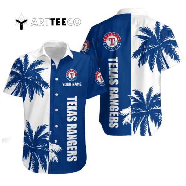 Texas Rangers Coconut Mlb 2025 Hawaiian Shirt 1