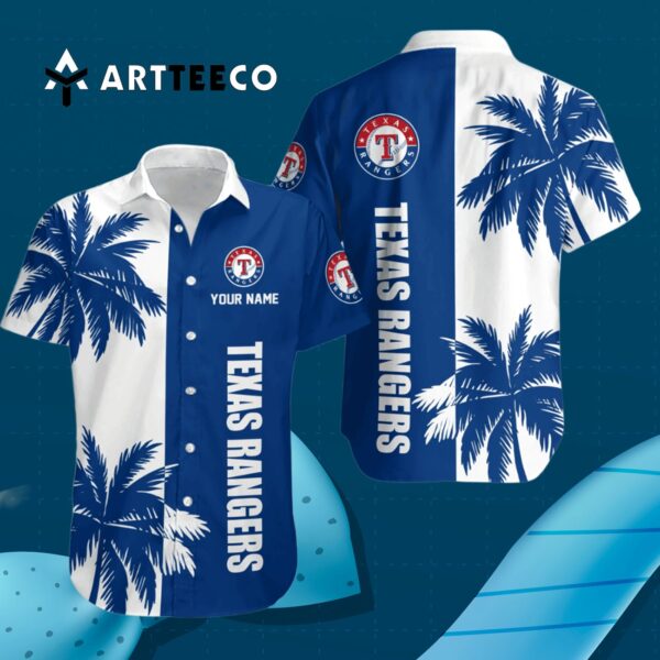 Texas Rangers Coconut Mlb 2025 Hawaiian Shirt 3