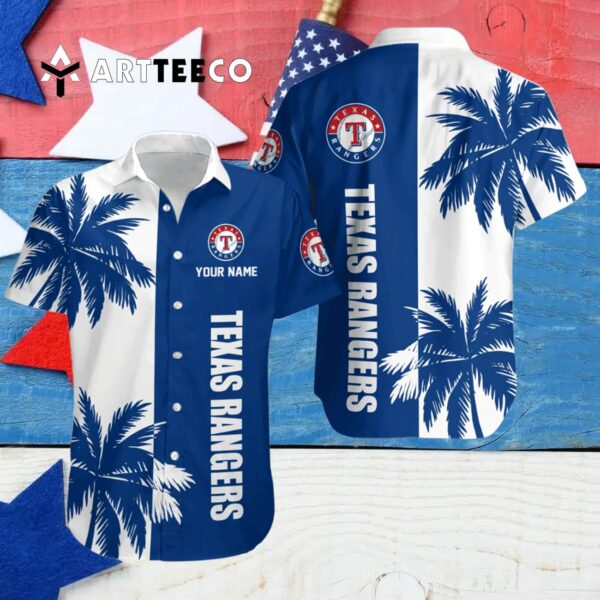Texas Rangers Coconut Mlb 2025 Hawaiian Shirt 4