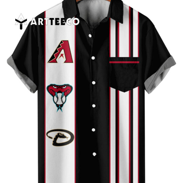 Texas Rangers Comfortable Baseball Stylish Striped Print Hawaiian Shirt 1