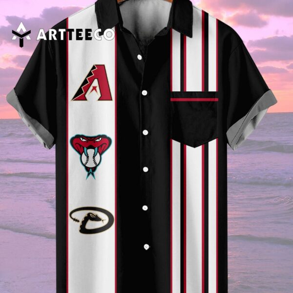 Texas Rangers Comfortable Baseball Stylish Striped Print Hawaiian Shirt 2