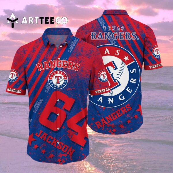 Texas Rangers Mlb Hawaiian Shirt 2