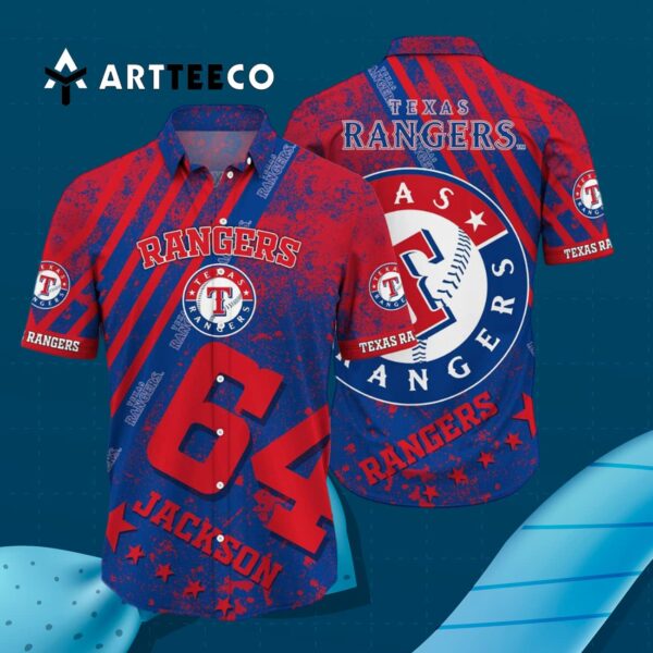 Texas Rangers Mlb Hawaiian Shirt 3