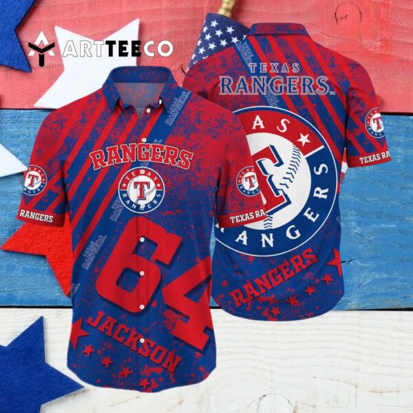 Texas Rangers Mlb Hawaiian Shirt 4
