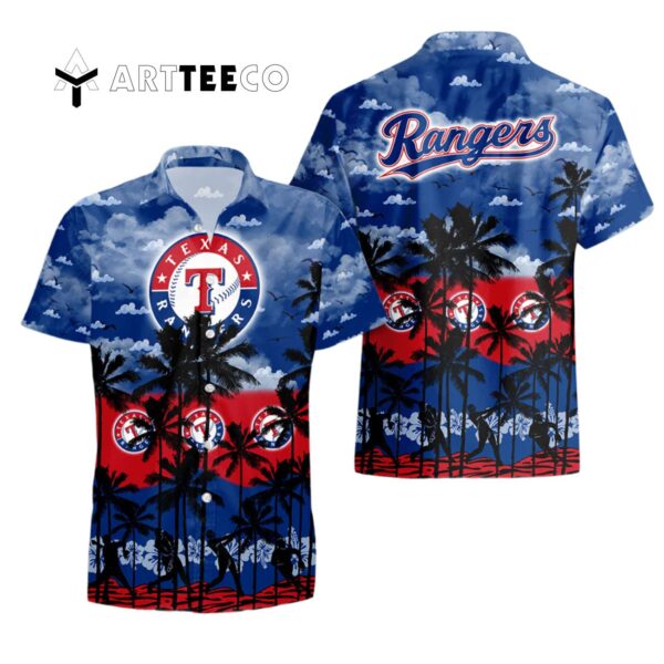 Texas Rangers Trending Summer Gift For Fan Hawaiian Shirt 1