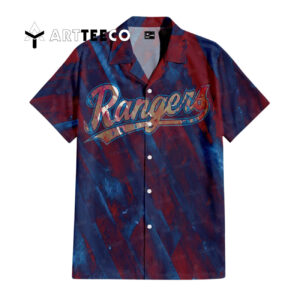 Texas Rangers Vintage Hawaiian Shirt 1