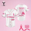 Together We Fight Pittsburgh Panthers Custom Name Baseball Jersey