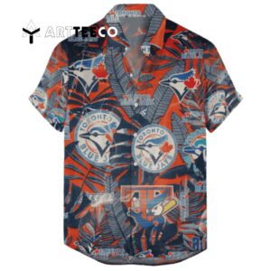 Toronto Blue Jays Retro Logo Hawaiian Shirt 1